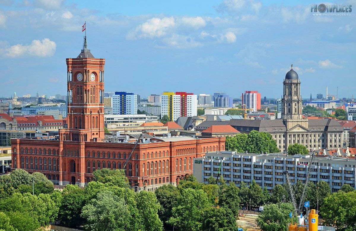 Красная ратуша в берлине: история описание, фото