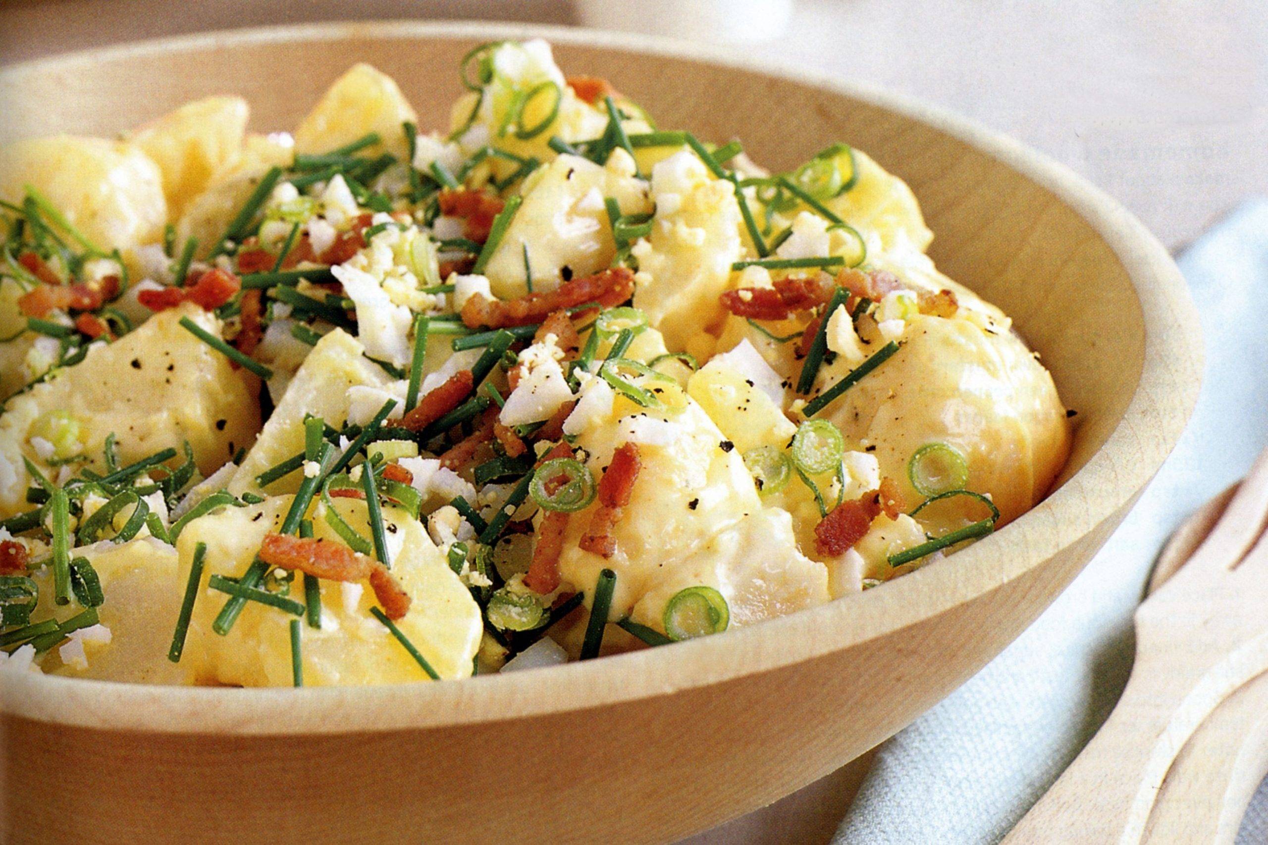 Картофельный салат — 10 рецептов классического и немецкого салата