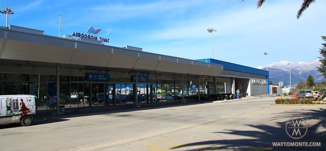 Международные аэропорты черногории