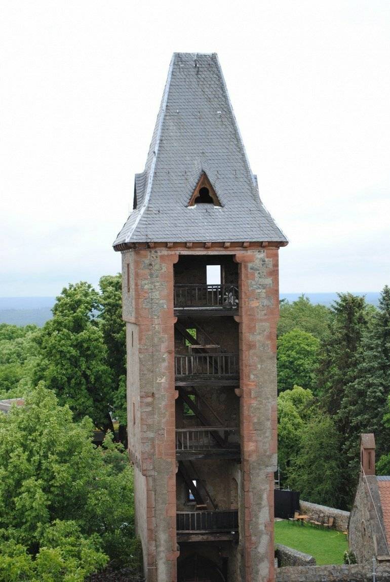 Франкенштейн – особенный замок в Германии