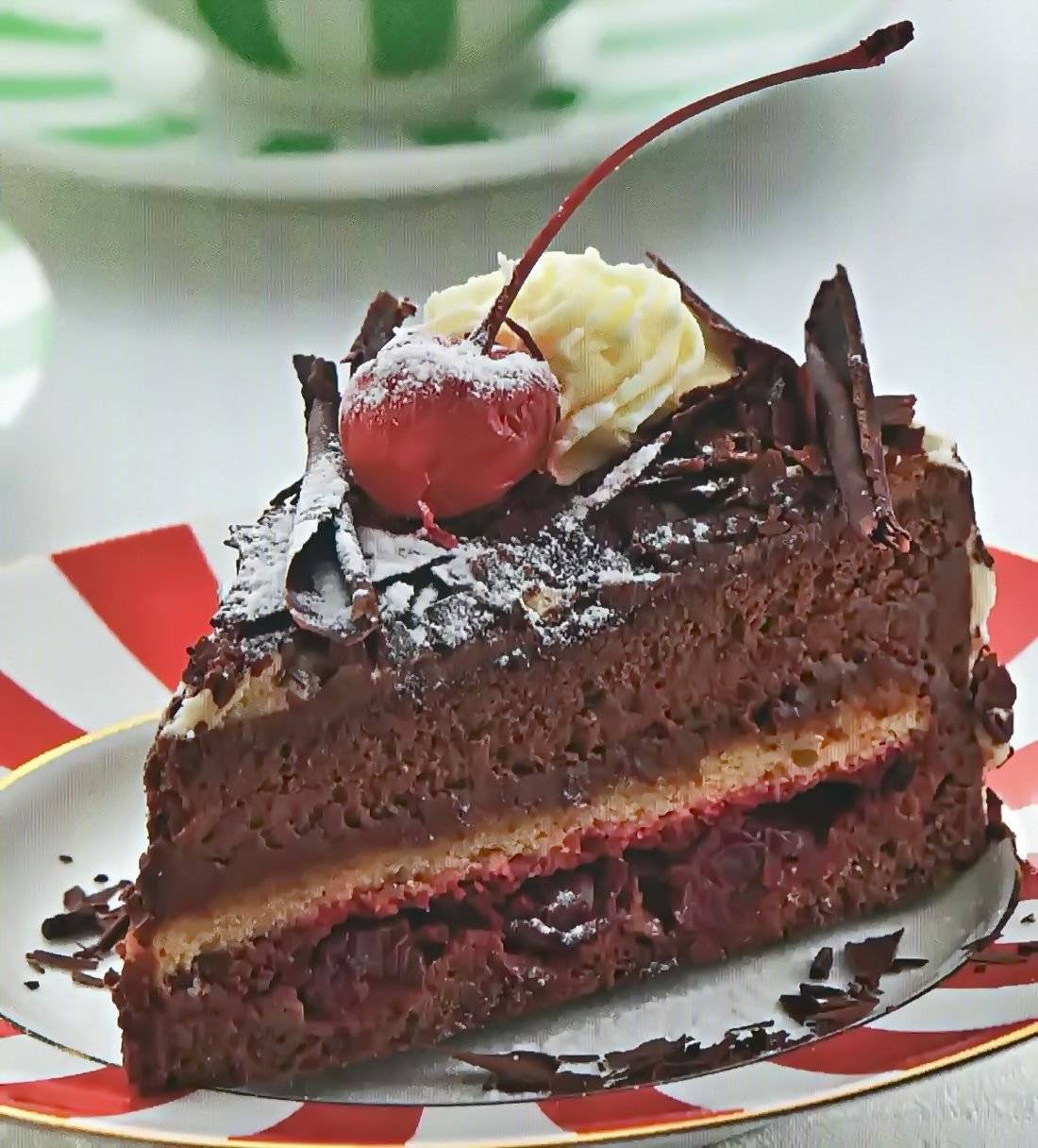 Торт "черный лес" (шварцвальдский) классический | кулинарные рецепты с фото