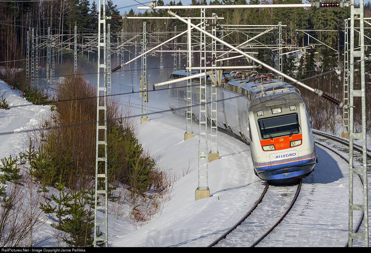 Поезда из хельсинки в европу: финские железные дороги