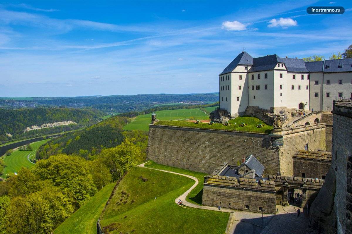 Саксонская швейцария и крепость кёнигштайн – заповедник, окутанный легендами