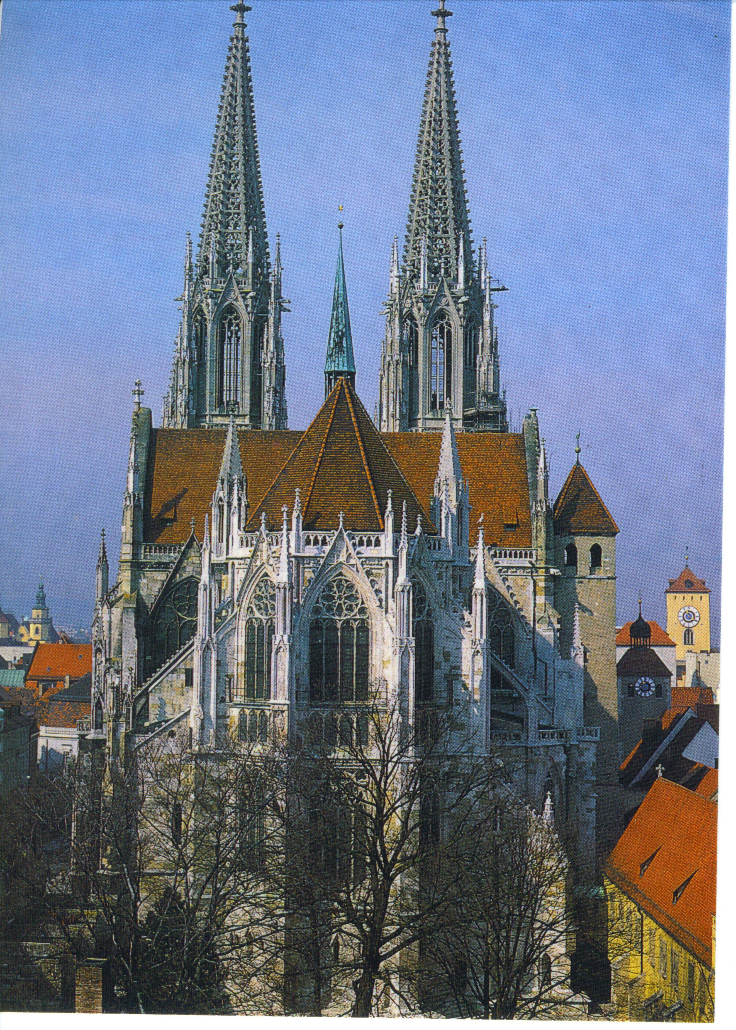 Регенсбургский собор — шедевр немецкой готики