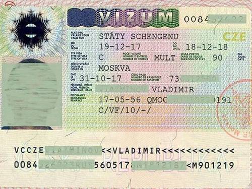 Шенгенская виза в польшу для россиян