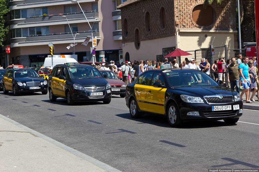 Услуги такси в Барселоне