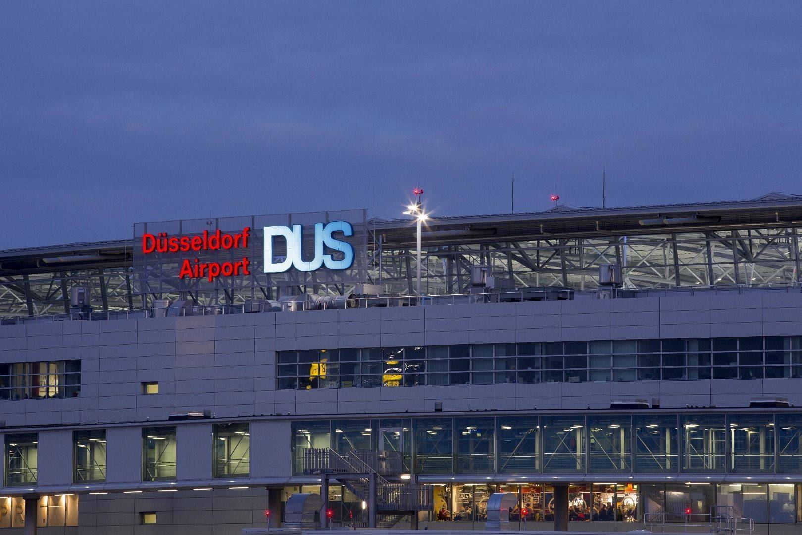 Аэропорт дюссельдорфа - третий в германии по величине
