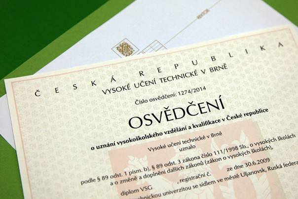 Как осуществить нострификацию диплома в Чехии в 2021 году