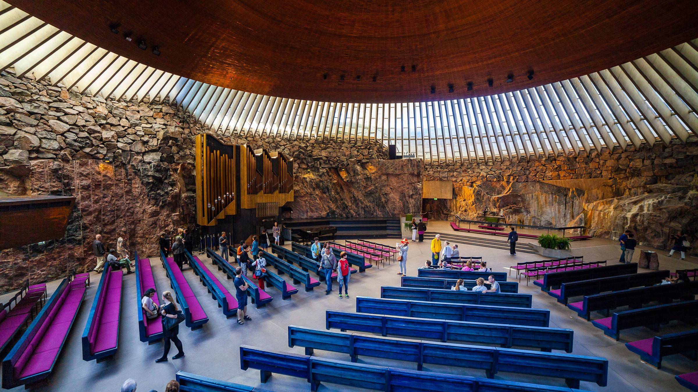 Церковь в скале в хельсинки (темппелиаукио) | life-in-finland.ru