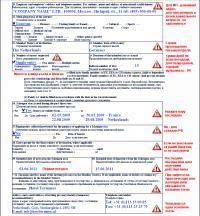 Анкета на визу в испанию: образец заполнения бланка заявления
