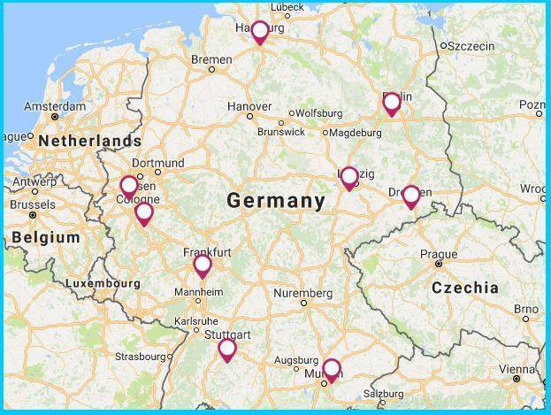 Карта автобанов германии: платные дороги и магистрали в 2021 году