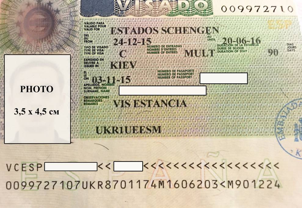 Анкета на визу в испанию 2021 года, пример заполнения.
