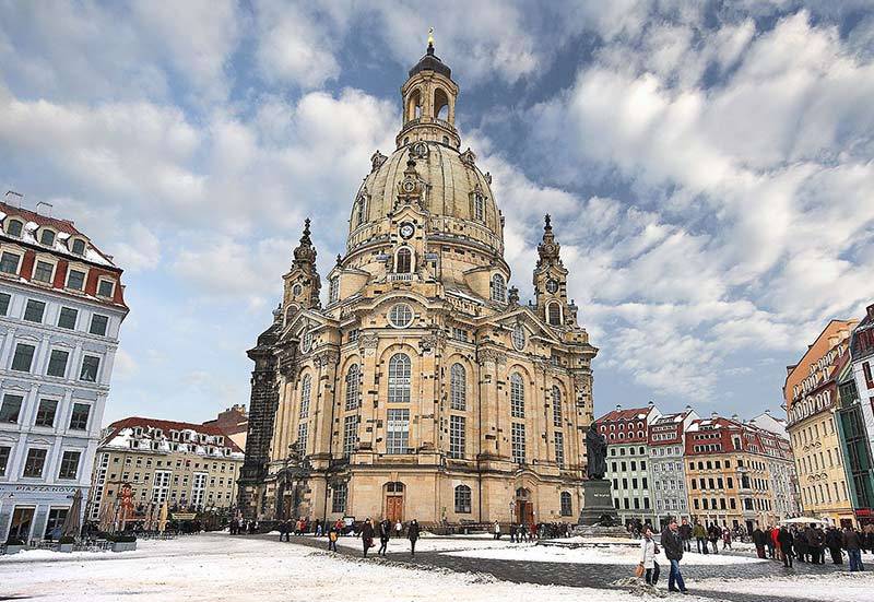 Кафедральный собор фрауэнкирхе в дрездене — символ протеста и возрождения