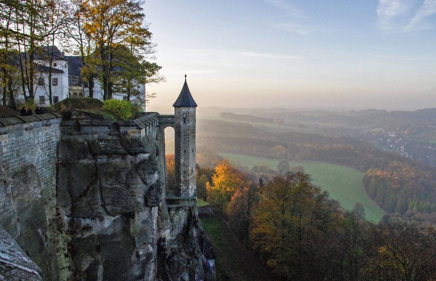 Саксонская Швейцария и крепость Кёнигштайн – заповедник, окутанный легендами
