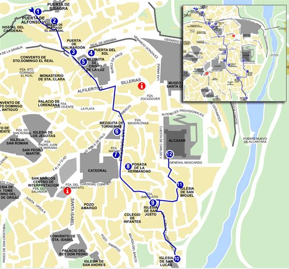 Как добраться из мадрида в толедо (испания), доехать на автобусе (карта)