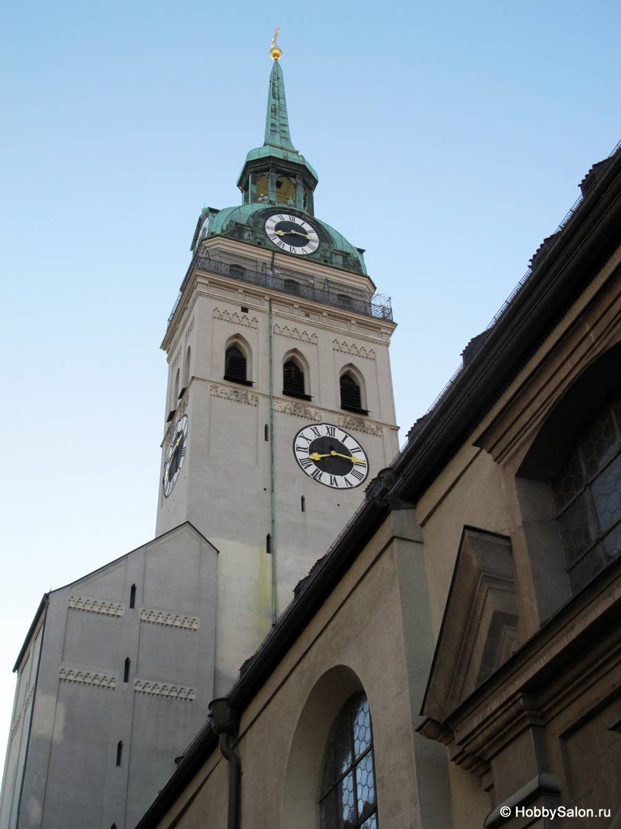 Петерскирхе в мюнхене (peterskirche)