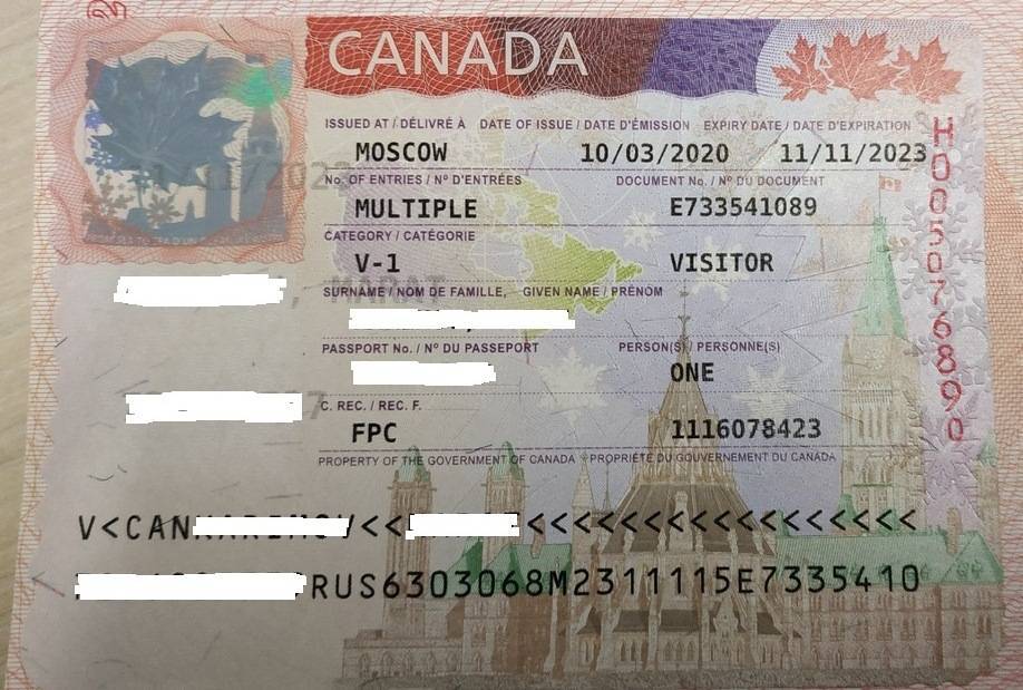 Туристическая виза в канаду: как получить и что нужно?