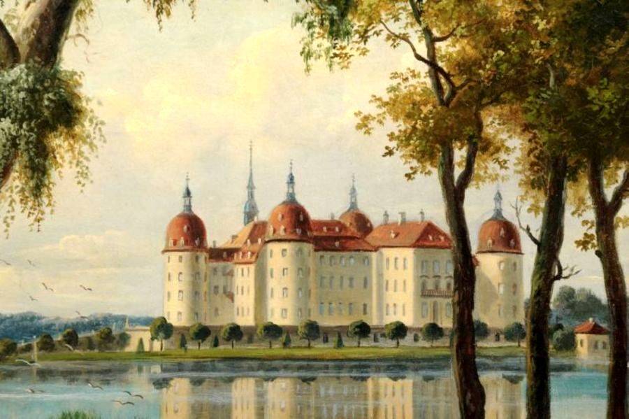 Замок морицбург под дрезденом: почти резиденция золушки