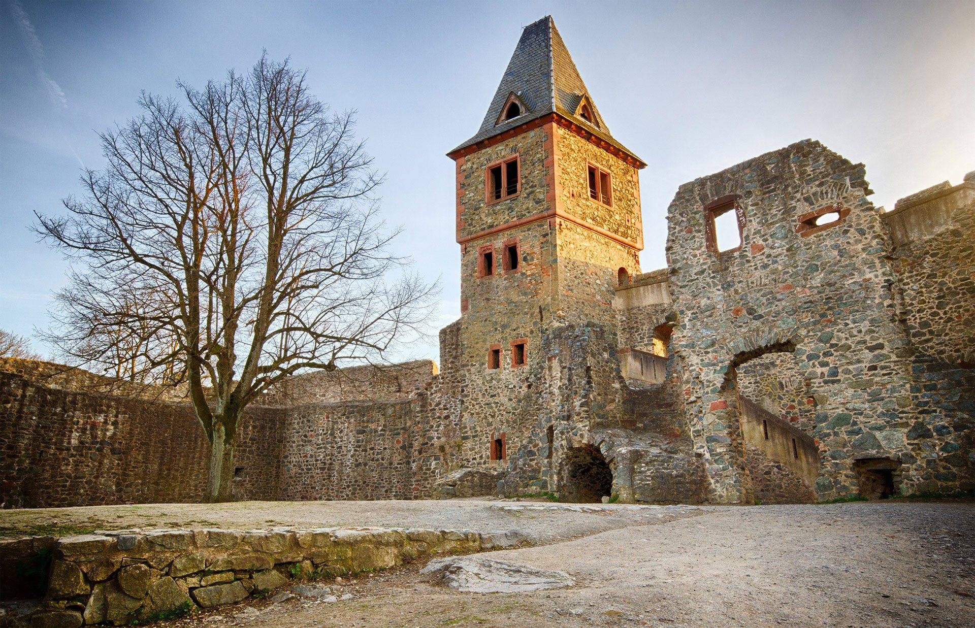 Замок франкенштейна в германии - краткий обзор и фото