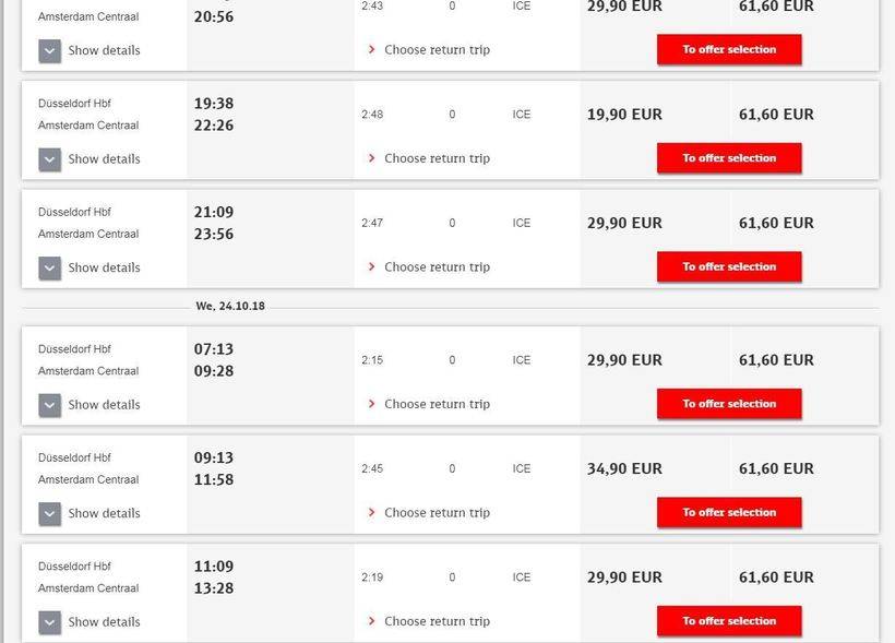 Расписание рейсовых автобусов из дюссельдорфа в амстердам