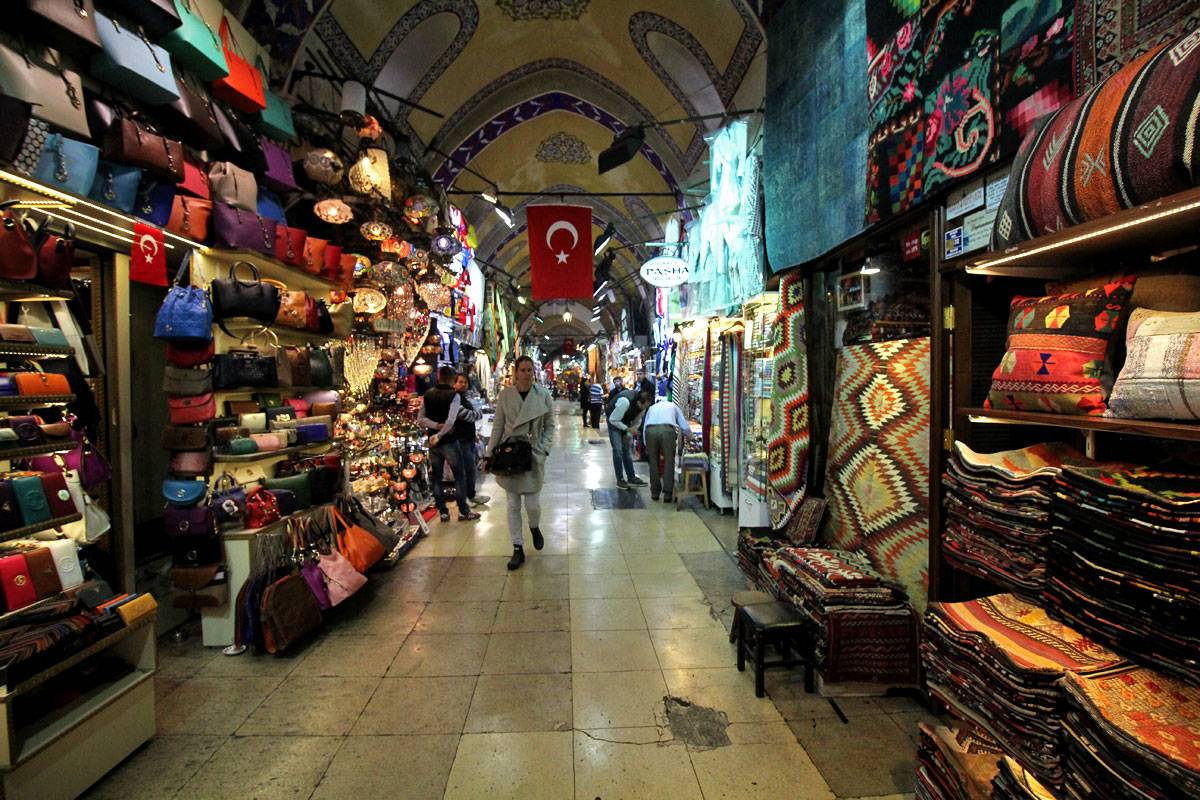Гранд базар — самый известный рынок стамбула и турции