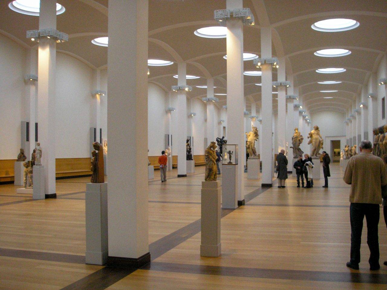 Национальная галерея в берлине- собрание живописи и скульптур