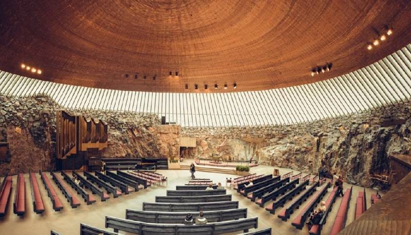 Необычная достопримечательность хельсинки - церковь в скале: описание, как добраться