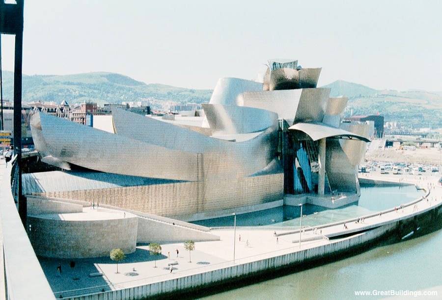 Музей современного искусства соломона гуггенхайма, бильбао, испания