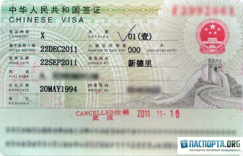 Китай: для въезда нужна виза, упрощенный порядок - для групп и в ряде регионов