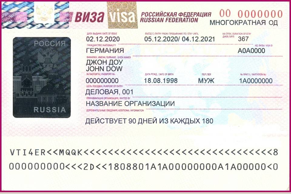 Деловая виза в германию по приглашению в 2019 году | visametric