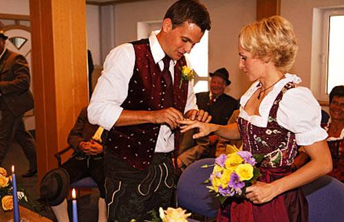 О свадьбах в германии. часть третья. венчание