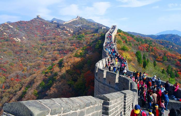 Великая китайская стена на карте, длина в милях и км, интересные факты и история строительства