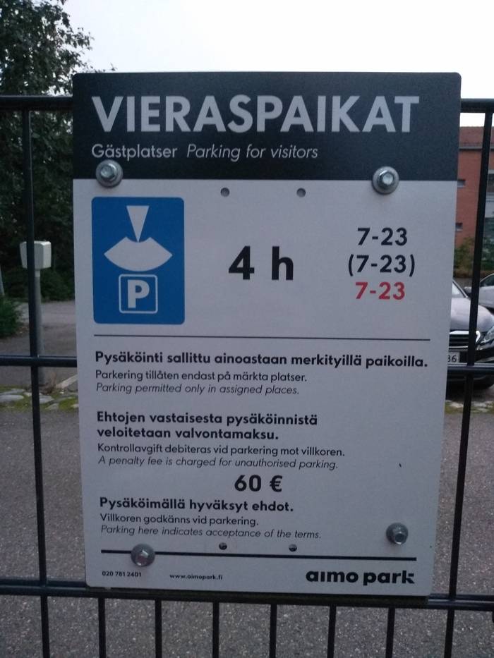 Бесплатные парковки в хельсинки 2019 на карте, правила парковки, парковки в центре