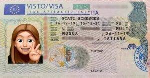 Шенгенская виза в италию для россиян в 2021 году.