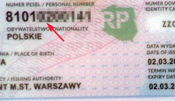 Pesel - что это такое, где взять и как получить регистрационный номер в польше гражданину украины ⋆ іа "єуработа"