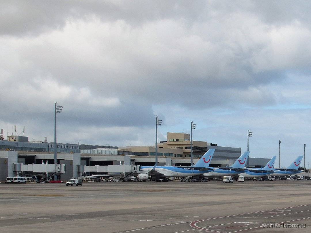 Аэропорт Лас-Пальмас-де-Гран-Канария на Канарских островах