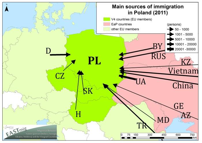 Способы иммиграции в Польшу