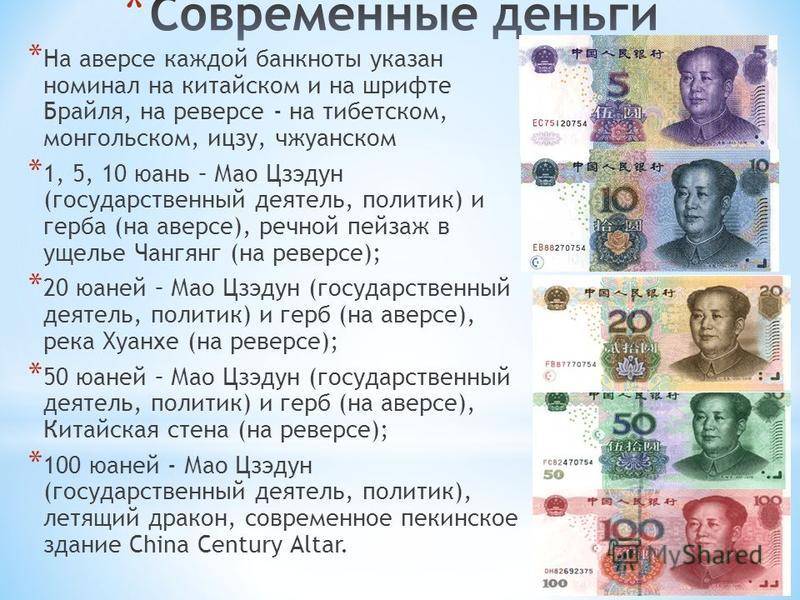 Валюта китая | про китай