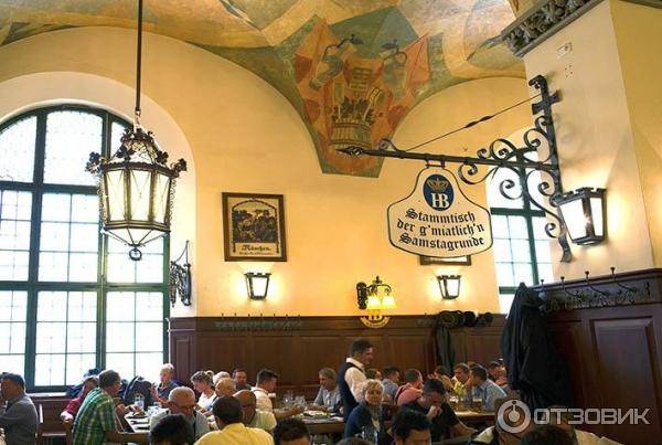 Хофбройхаус в мюнхене (hofbräuhaus münchen) - исторический пивной ресторан