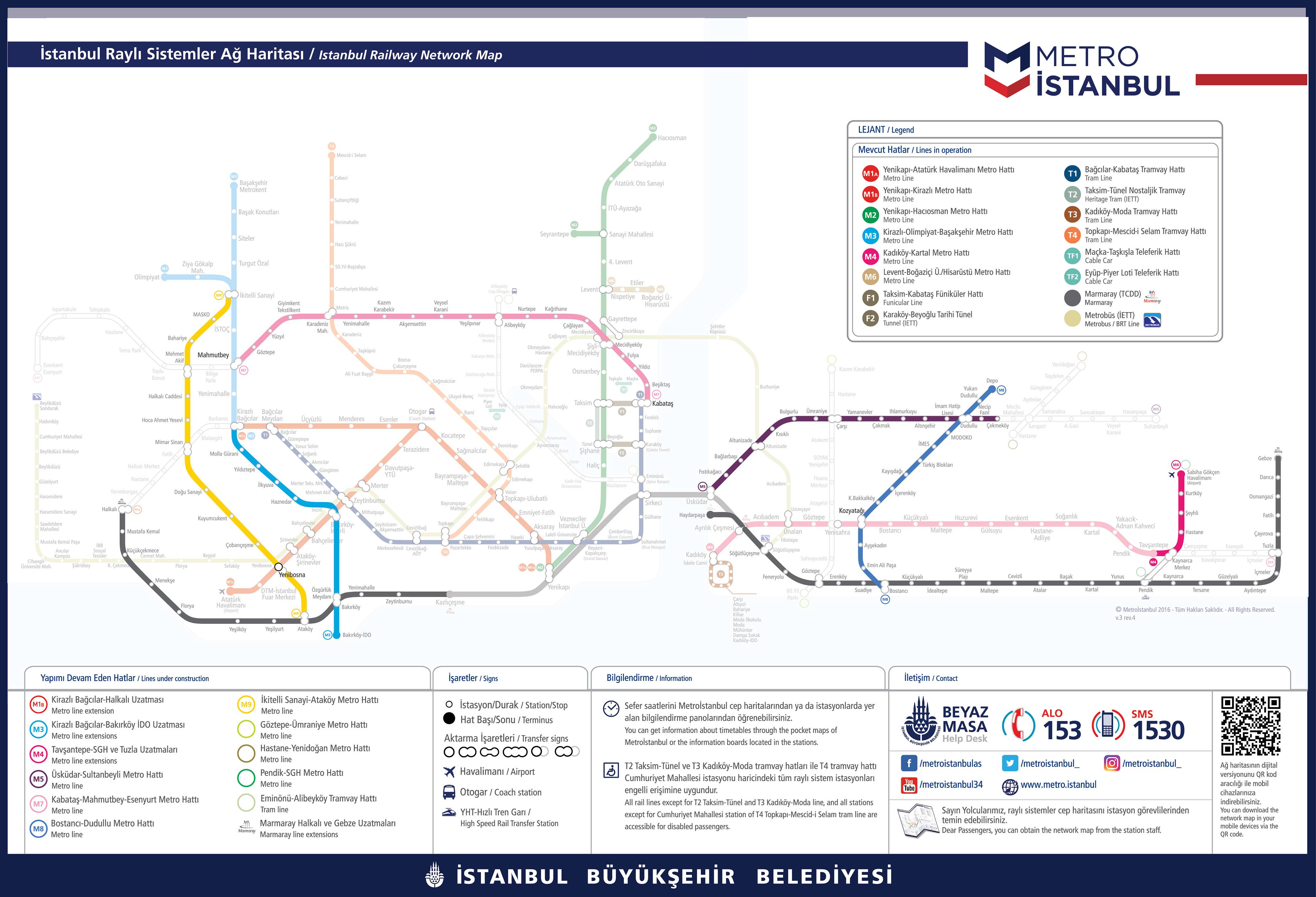 Все, что туристу нужно знать о метро стамбула: схема, расписание, стоимость проезда