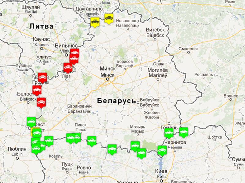 Особенности проезда через российско-польскую границу
