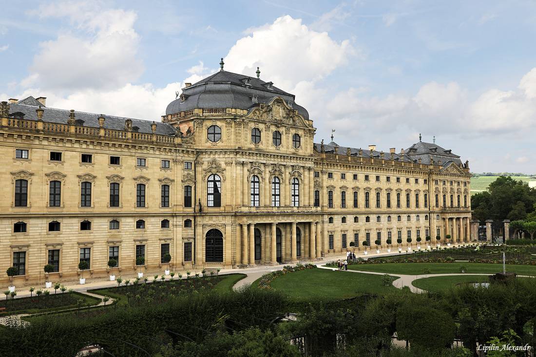 Вюрцбургская резиденция. шедевр эпохи барокко: вюрцбургская резиденция епископская резиденция в вюрцбурге