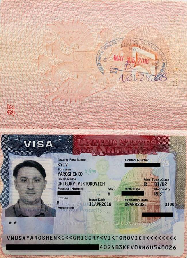 Виза в сша | оформление американской визы для граждан россии в израиле