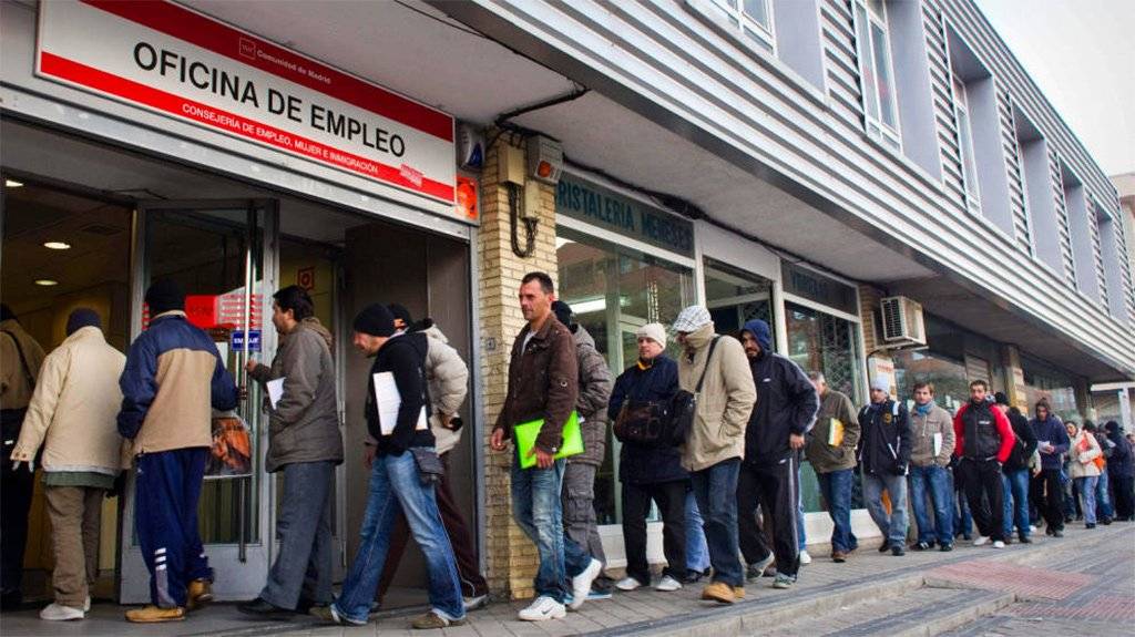 Уровень безработицы в Испании