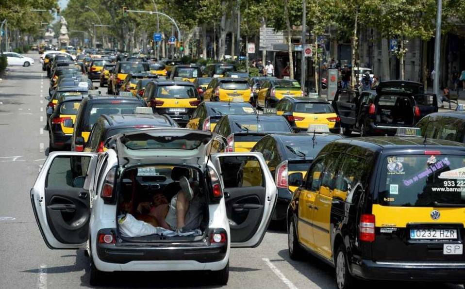 Такси как популярный вид транспорта в испании