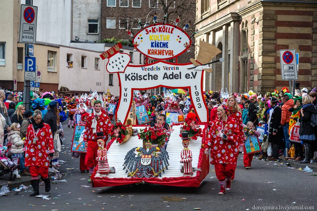 Самый большой костюмированный праздник Германии – Кёльнский карнавал
