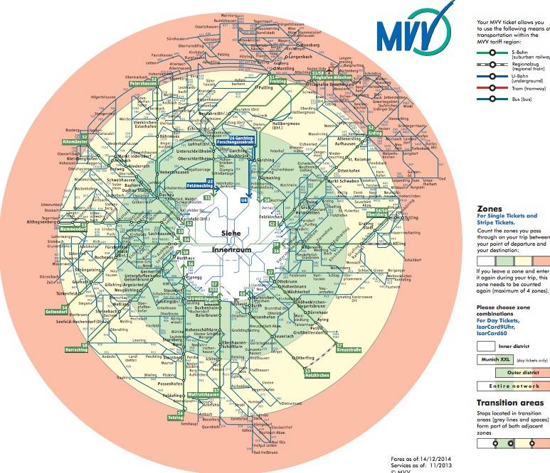 Какой купить билет - транспорт германии мюнхен карта и схема метро