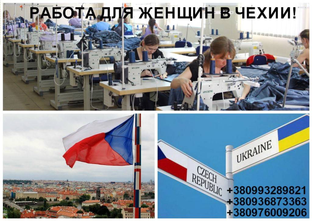 Работа в праге для русских, украинцев и белорусов в 2021 году
