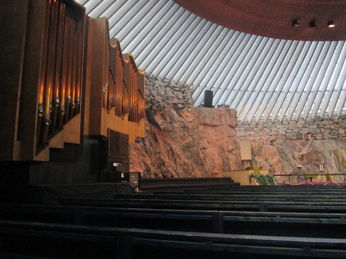 Темппелиаукио - необычная церковь в скале | туристический справочник