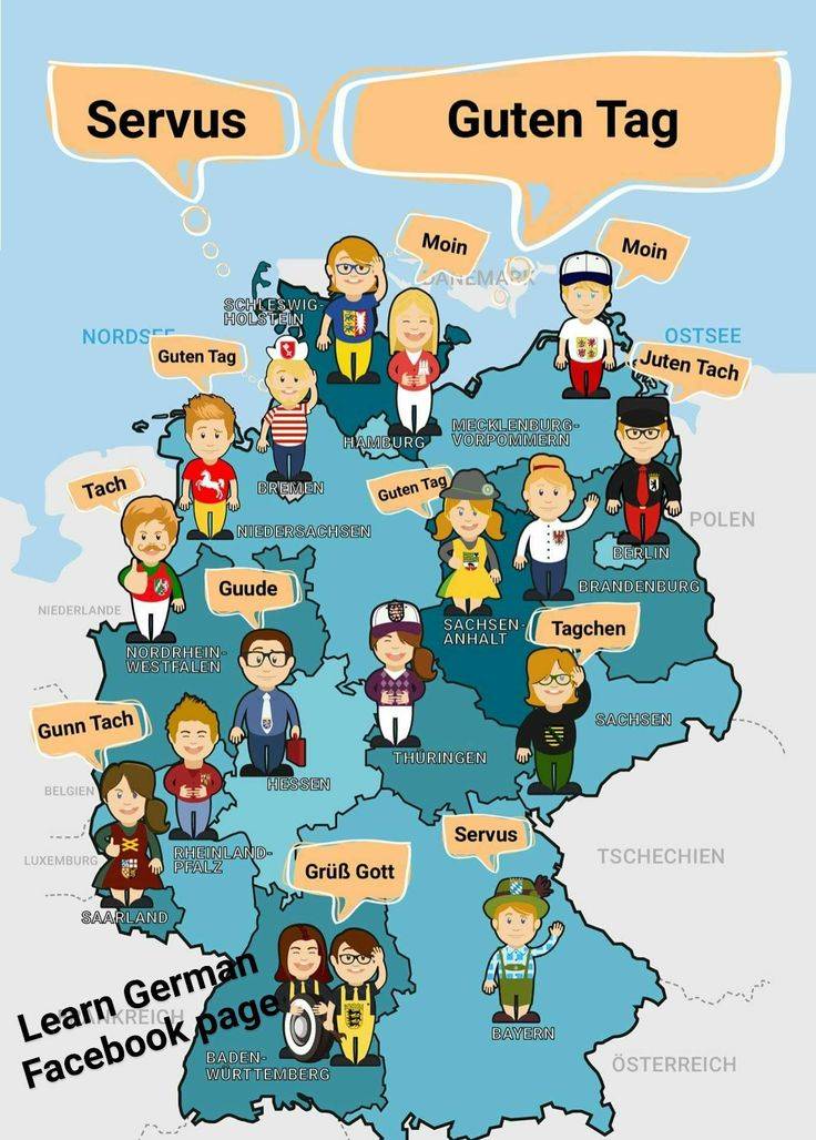 Язык в германии и его особенности